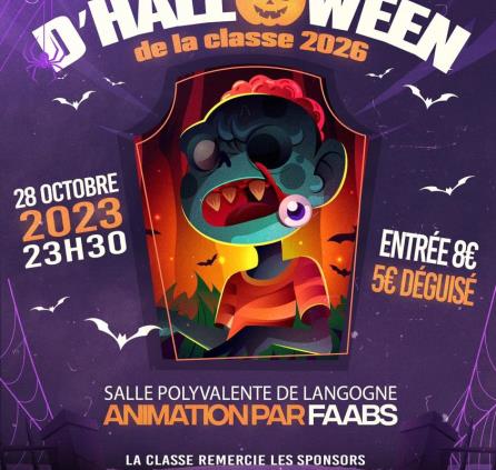 Bal de la Classe 2026 -28-10
