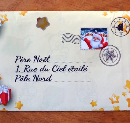 Boite aux lettres du Père Noël 