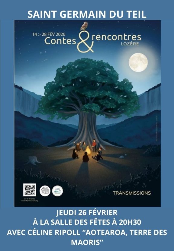 FESTIVAL CONTES ET RENCONTRES 2026 - AOTEAROA, TERRE DES MAORIS