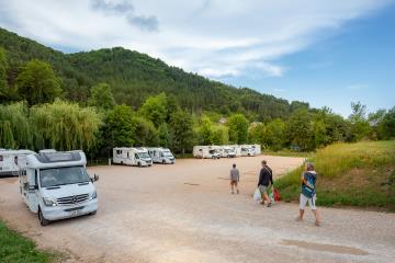 Camping car park La canourgue (2)
