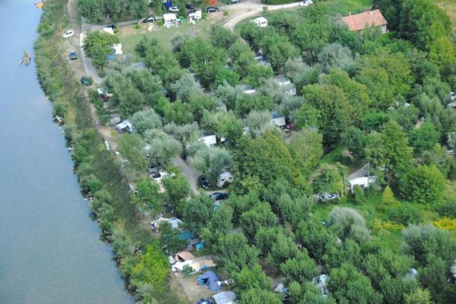 Vue générale camping 