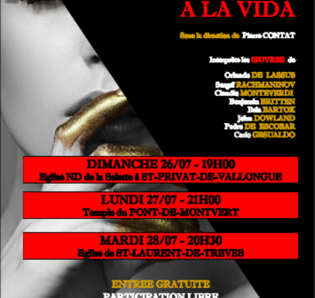 3 CONCERTS RENAISSANCE, BAROQUE, MODERNE