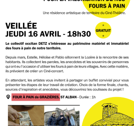 VEILLÉE – Étape de résidence de territoire