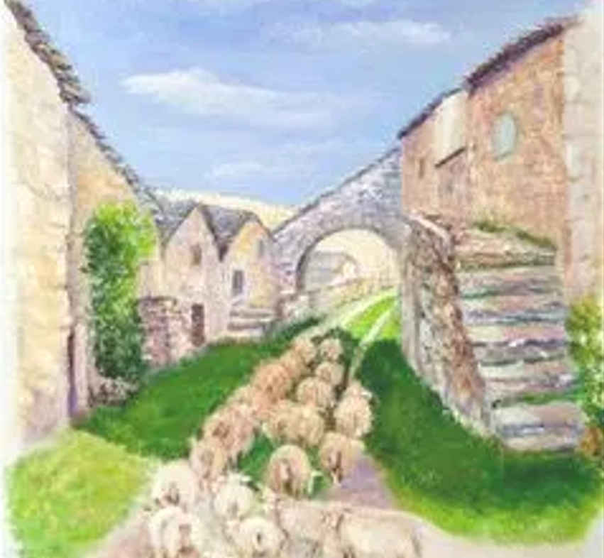 EXPOSITION : PEINTURES DE GISÈLE CAUSSE — visuel événement