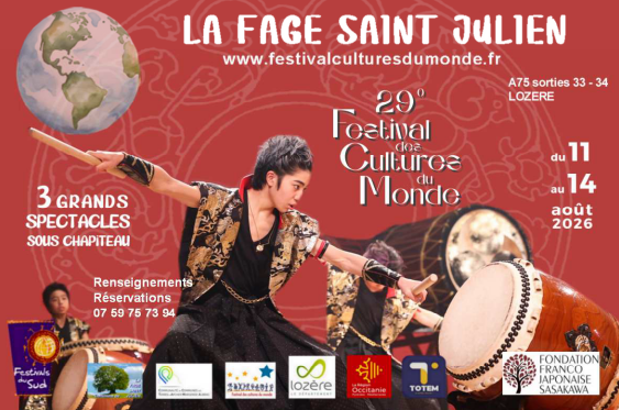 29ÈME FESTIVAL DES CULTURES DU MONDE DE LA FAGE SAINT JULIEN