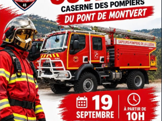 PORTES OUVERTES CASERNE DES POMPIERS DU PONT DE MONTVERT