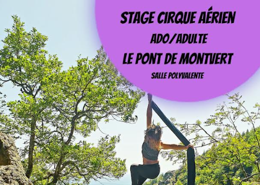 ATELIERS AÉRIENS CIRQUE ADO/ADULTES