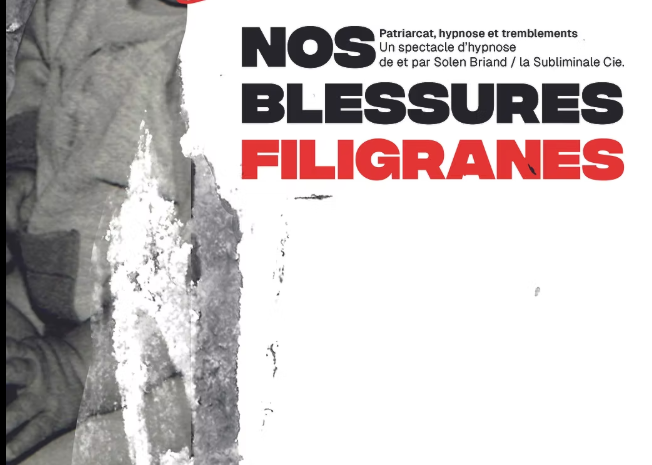 Spectacle "Nos Blessures Filigranes" De la Subliminale Cie