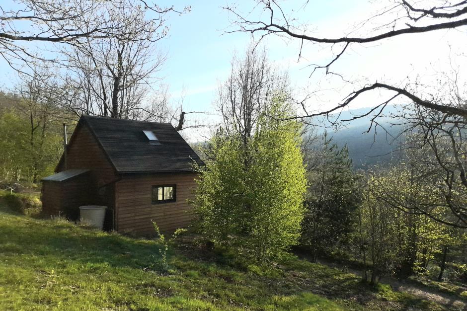 Chalet vue de derrière 