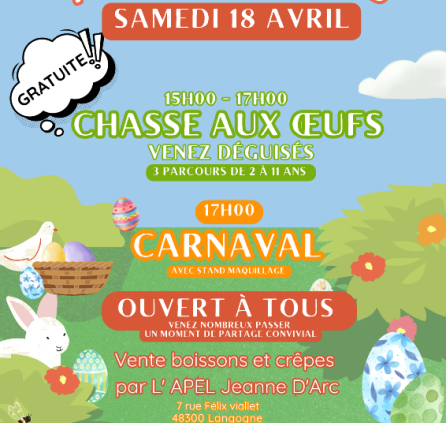 Chasse aux oeufs 18-04