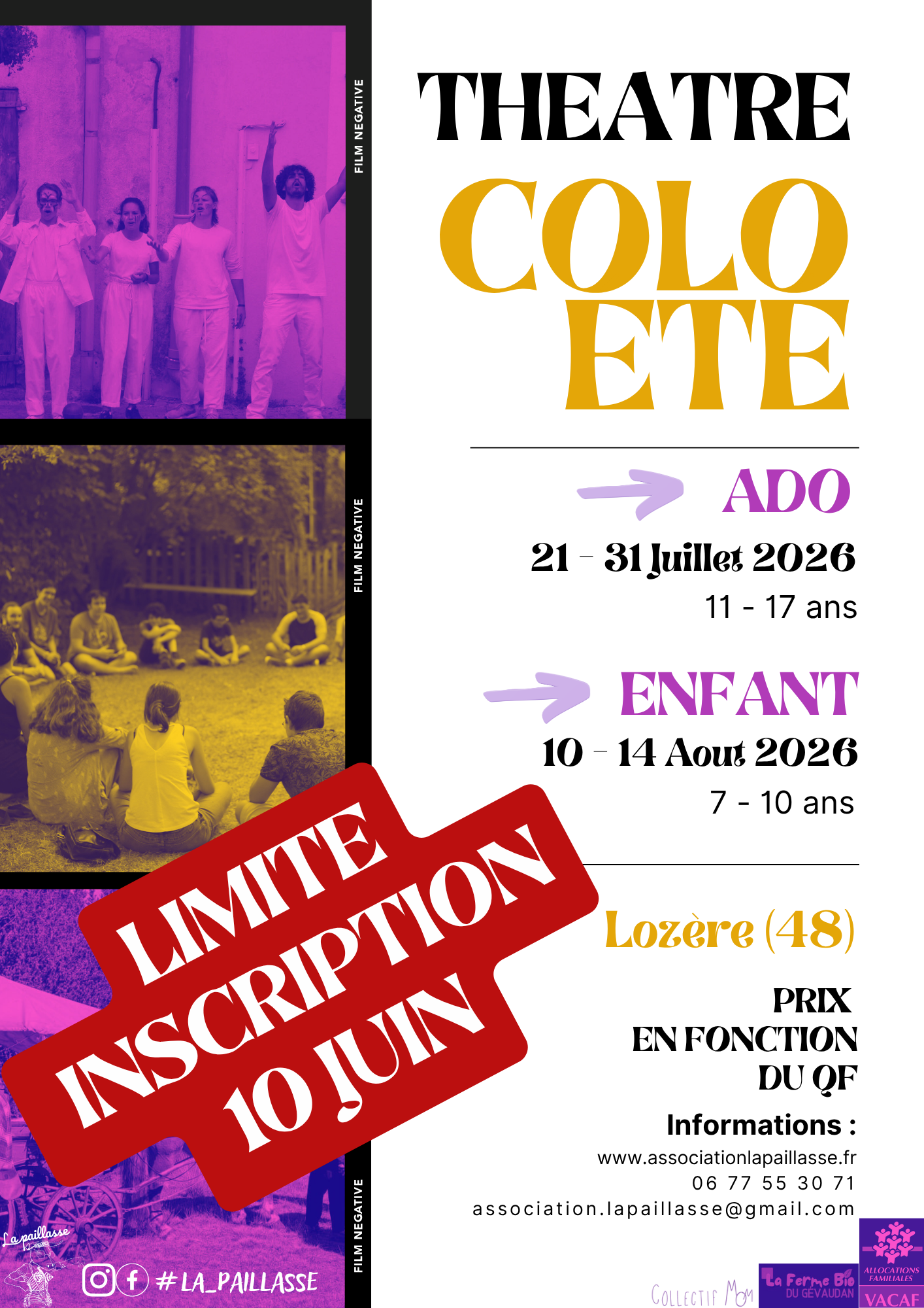 COLO THÉÂTRE — visuel événement