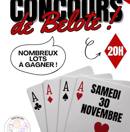 Concours de belote Naussac 30-11