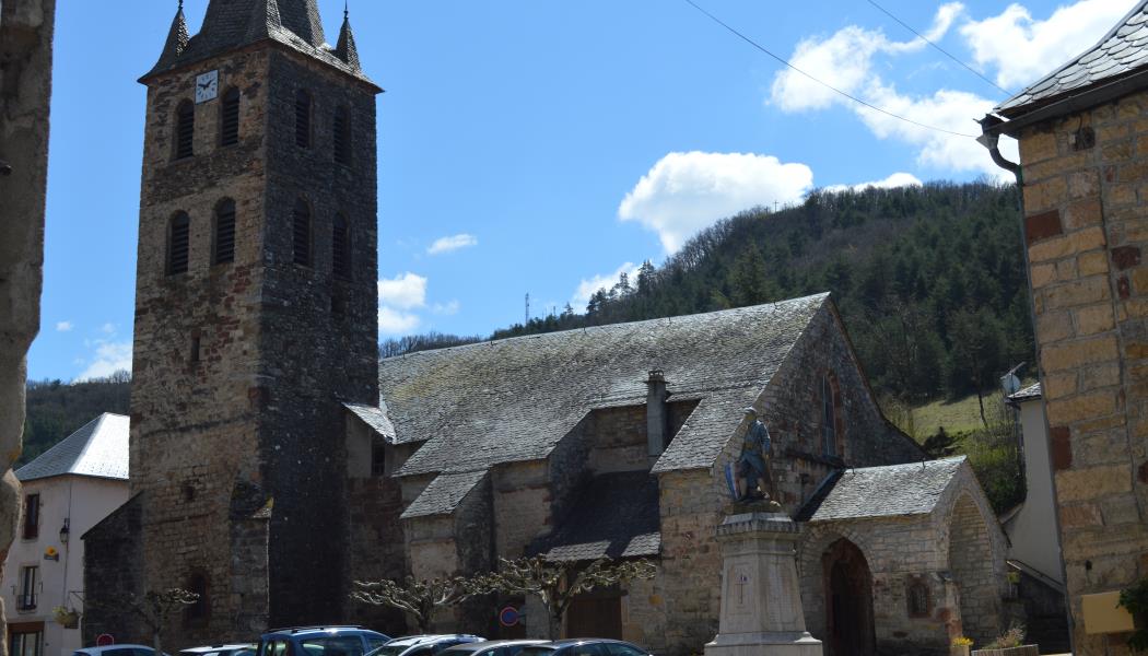 Eglise de Banassac - Clocher 