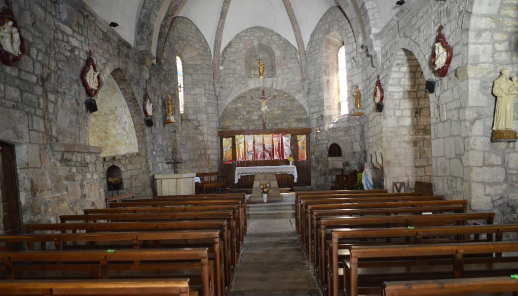 Eglise de Banassac - Intérieur 