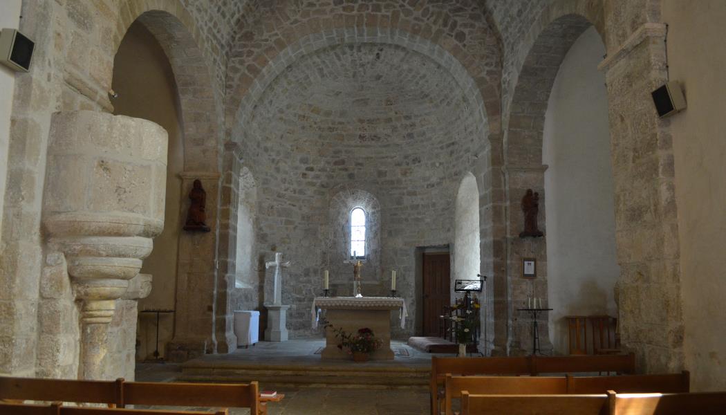 Eglise d'Allenc en Lozère 
