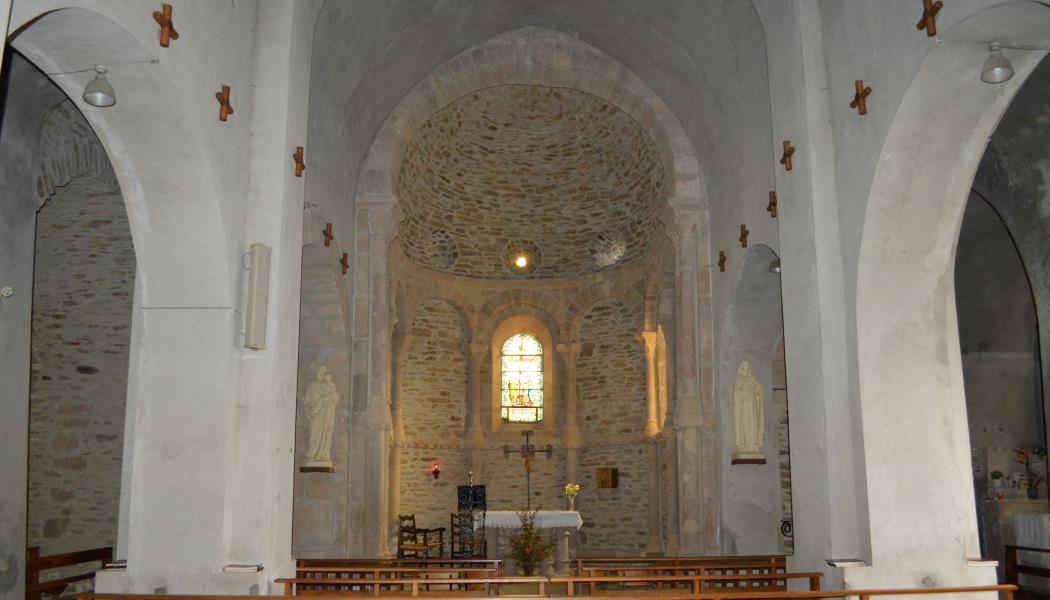 Eglise des Hermaux - Intérieur 