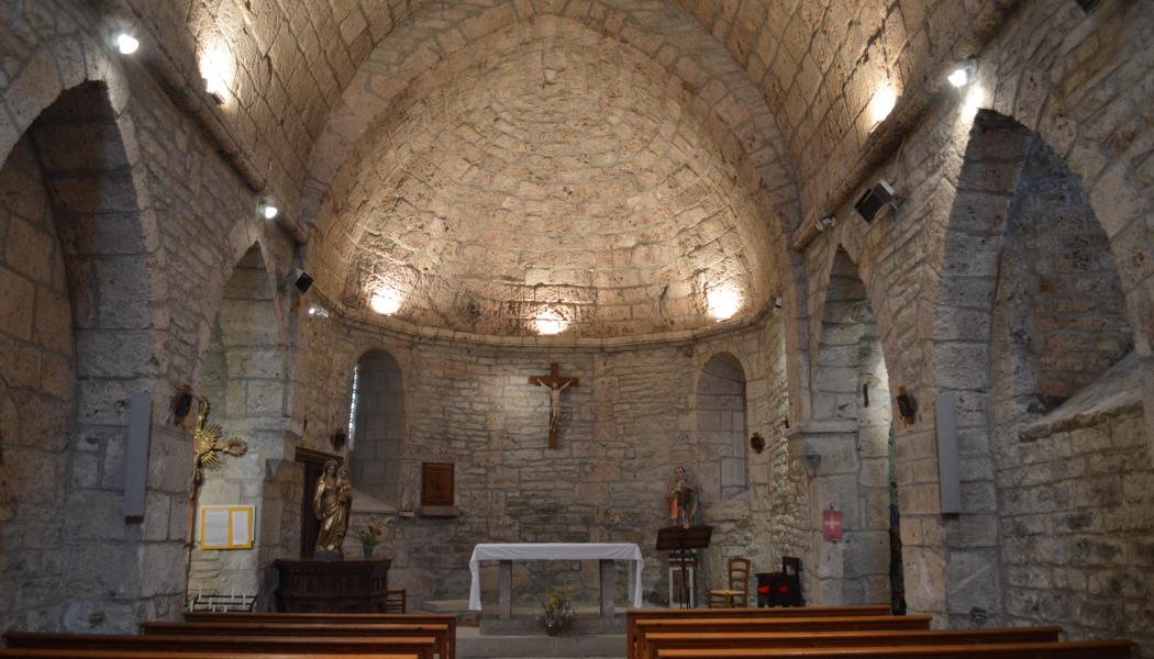 Eglise d'Esclanèdes - Nef