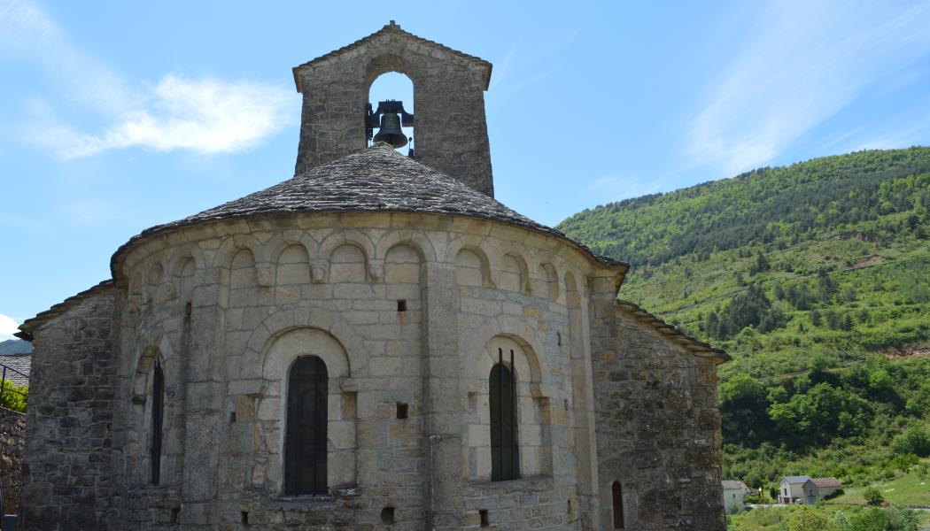 Eglise Saint-Préjet - lésènes du chevet 