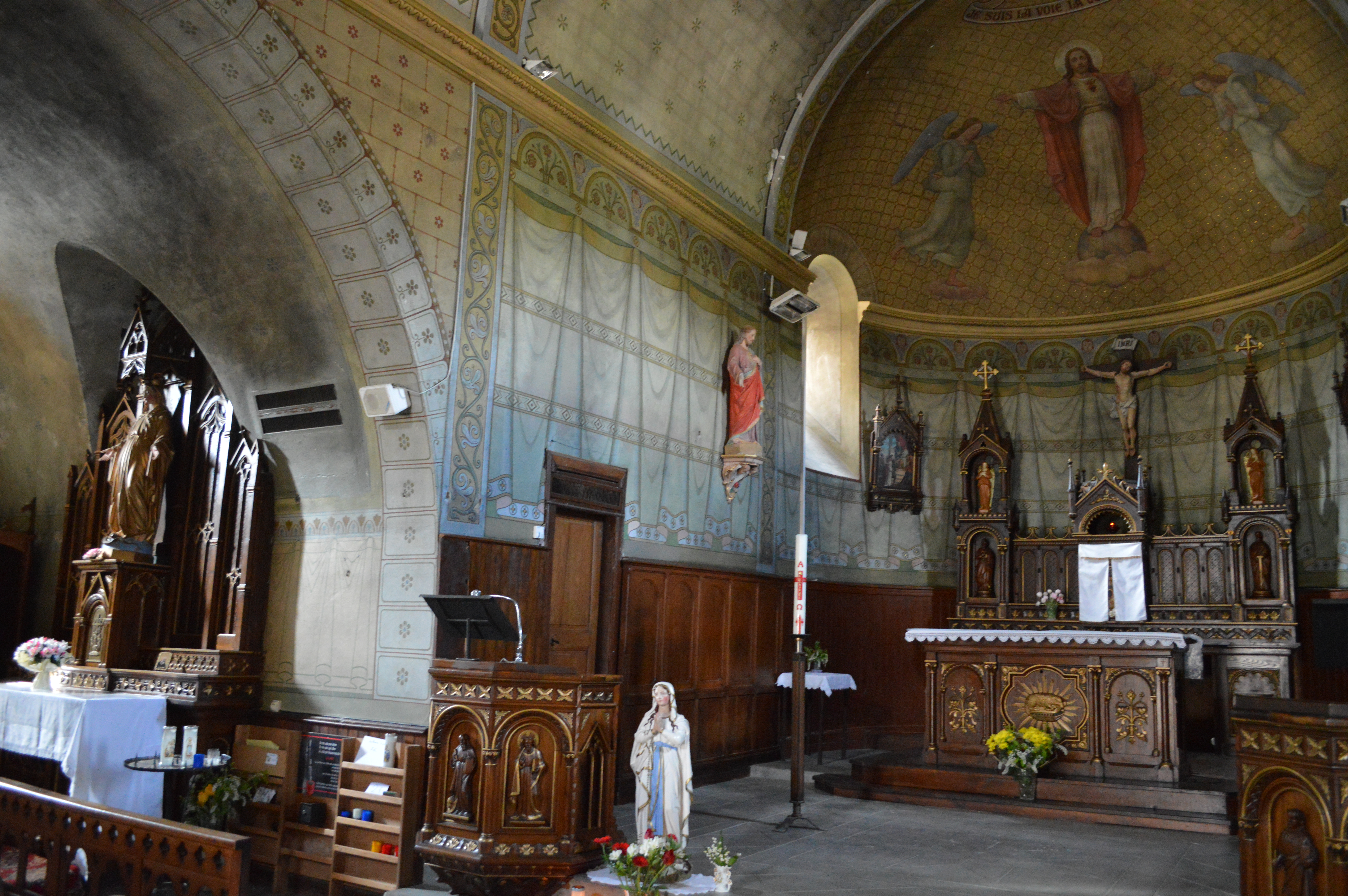 EGLISE SAINT-MARTIN D'AUXILLAC, La Canourgue
