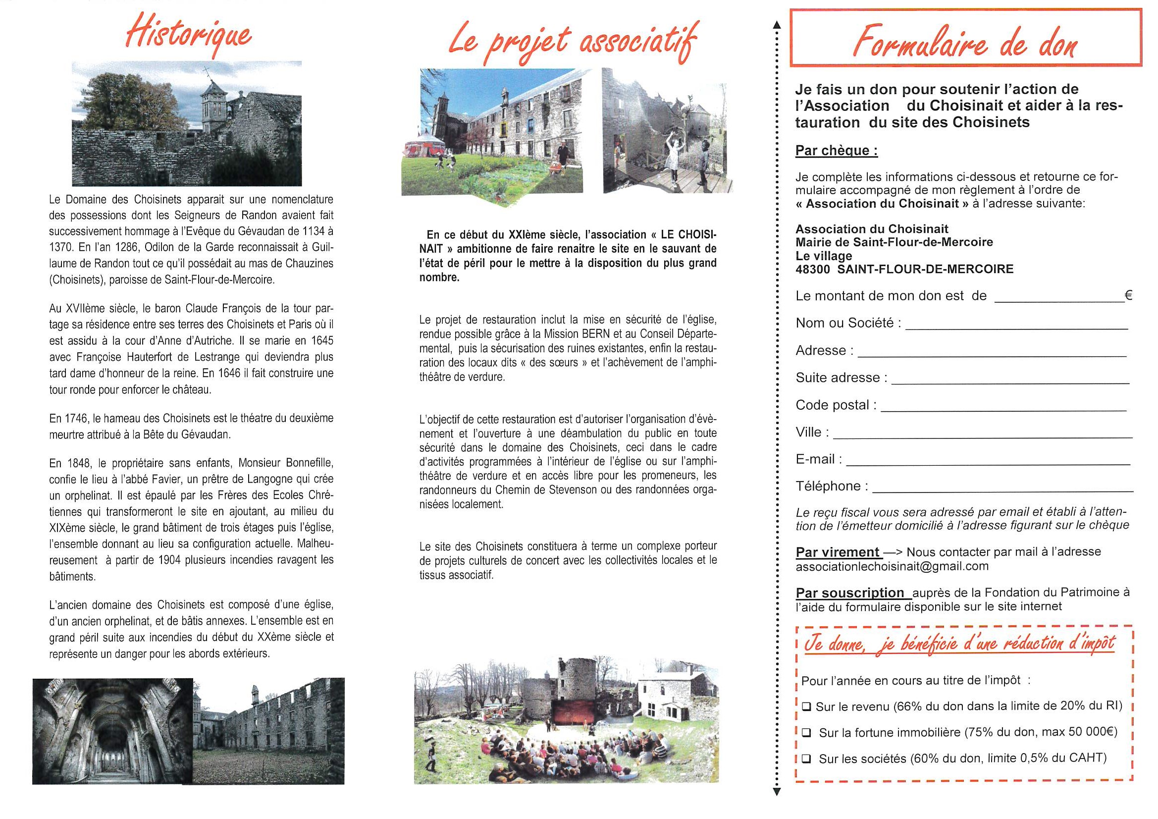 CHATEAU ET ANCIEN ORPHELINAT DES CHOISINETS, Saint-Flour-de-Mercoire - photo 7