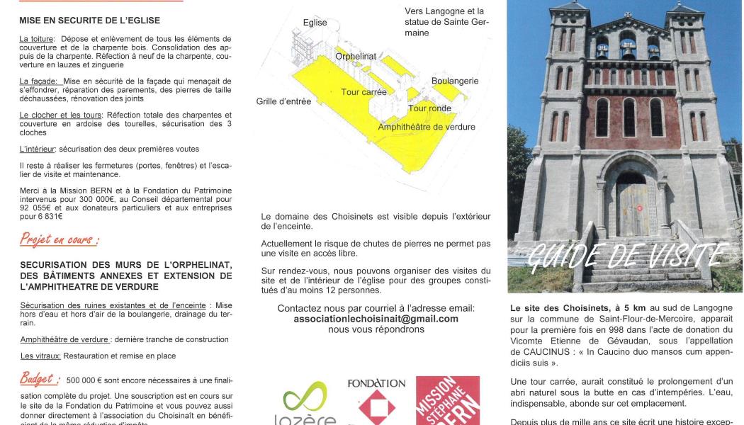 Domaine des Choisinets - guide de visite (2) Domaine des Choisinets - guide de visite (2)