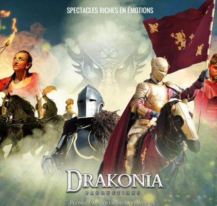 Spectacle de feu équestre « Les enfants de Drako »