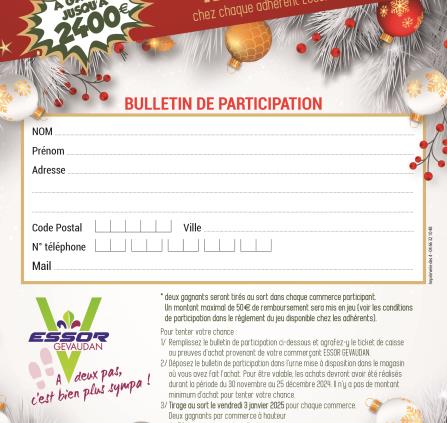 ESSOR GEVAUDAN Flyer Vos achats rembourses noel-2024100020