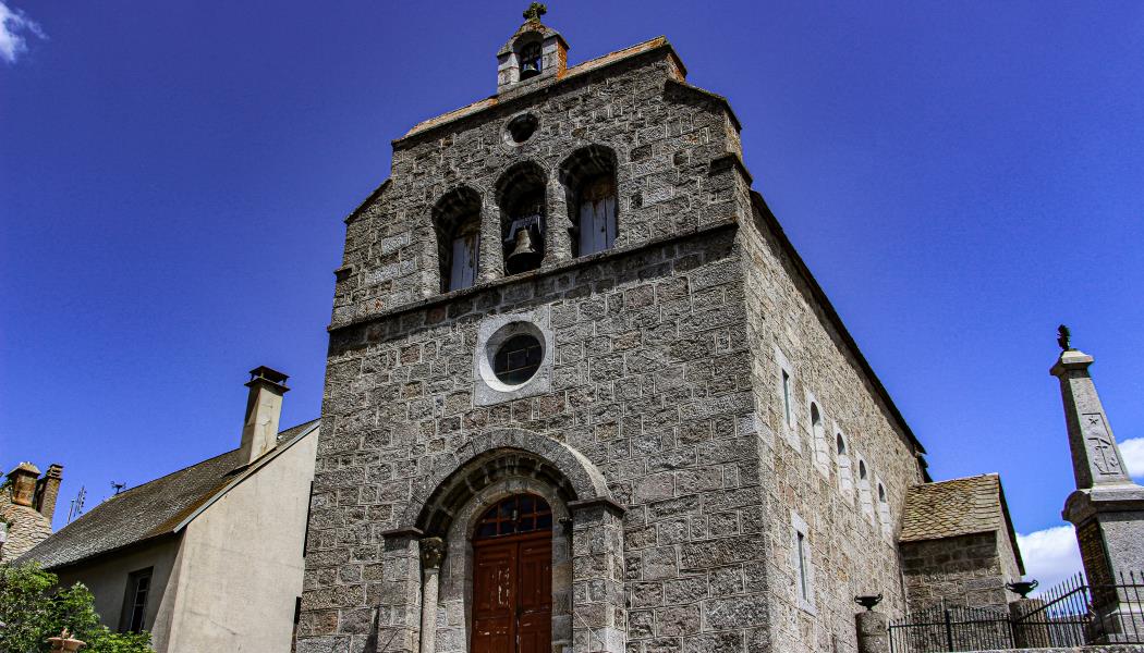 Église Malbouzon - vue générale extérieure