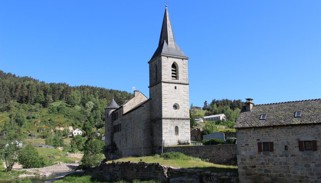 Église Saint-Juéry - vue générale extérieure