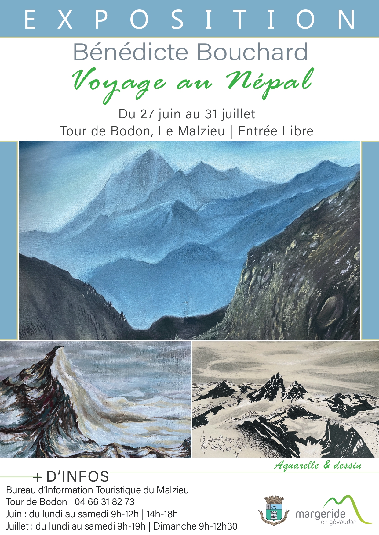 VOYAGE AU NÉPAL — visuel événement