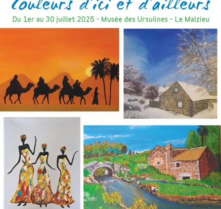 Exposition Couleurs d'ici et d'ailleurs