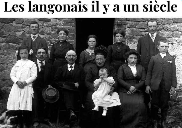 EXPOSITION - LES LANGONAIS IL Y A UN SIÈCLE — visuel événement