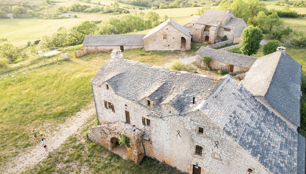 Ferme-des-Boissets vue aérienne