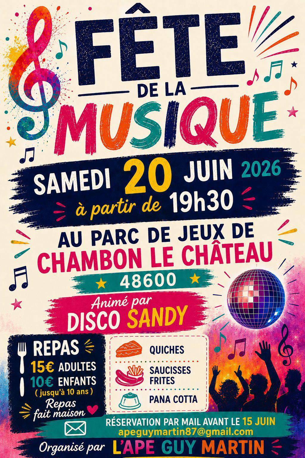 FÊTE DE LA MUSIQUE - CHAMBON LE CHÂTEAU, Bel-Air-Val-d'Ance - photo 2