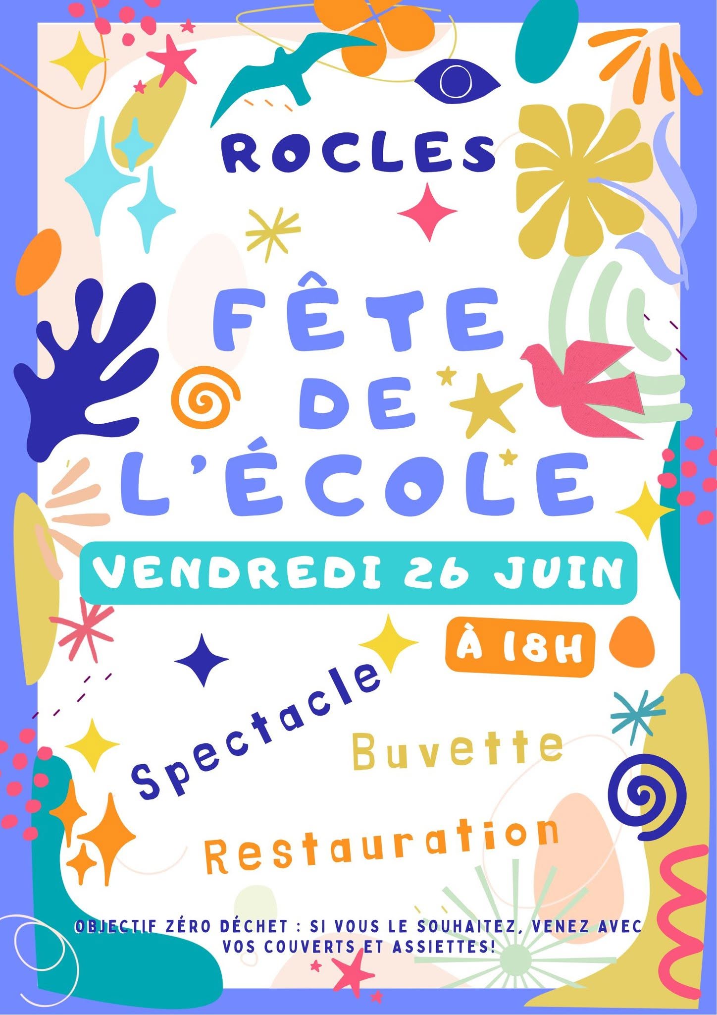 Événement : FÊTE DE L'ÉCOLE DE ROCLES