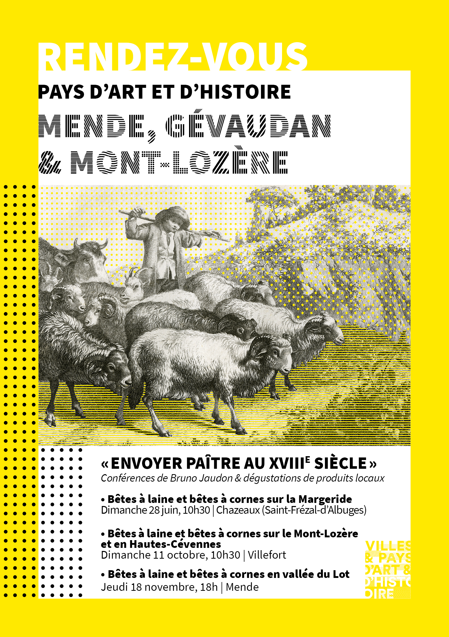 LES RENDEZ-VOUS DU PAYS D'ART ET D'HISTOIRE