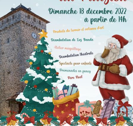 Affiche Marché Noël Le Malzieu