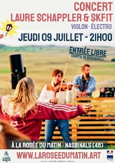 SORTIE DE RÉSIDENCE : CONCERT AVEC LAURE SCHAPPLER & DJ SKFIT