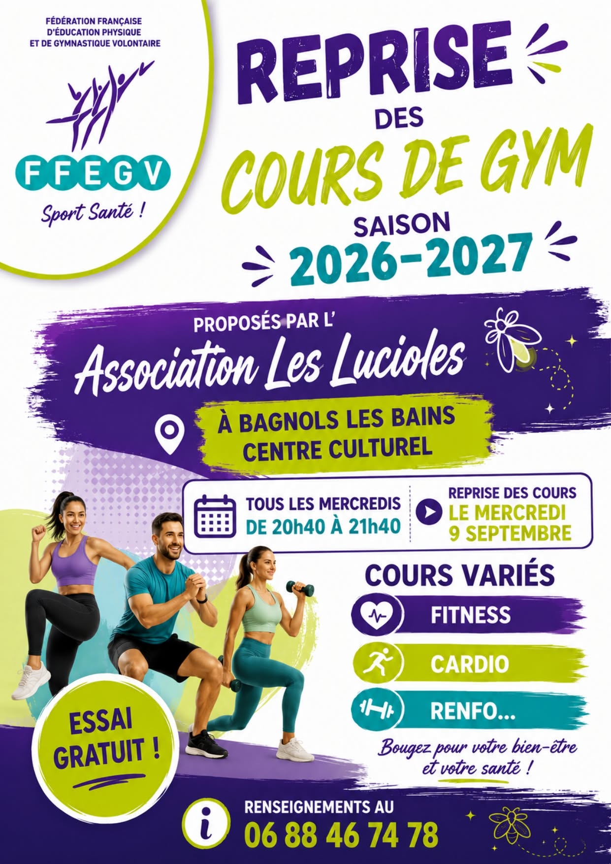 COURS DE GYM