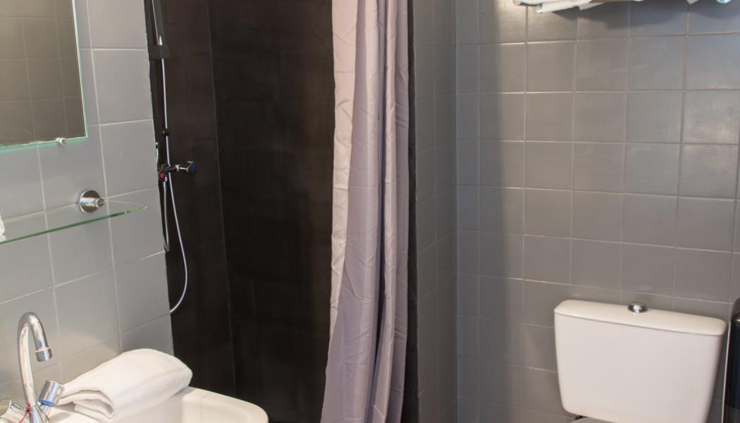 Hôtel Le Languedoc - chambre double douche1
