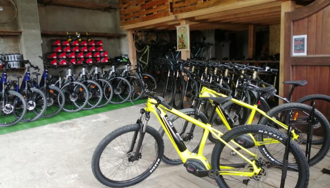 Large choix de vélos à Florac