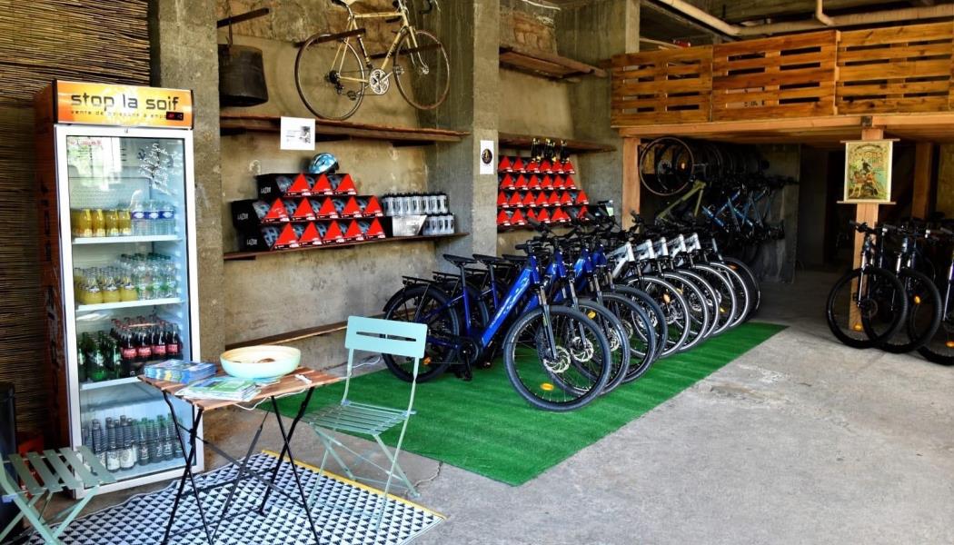 Local de location de vélos à Florac