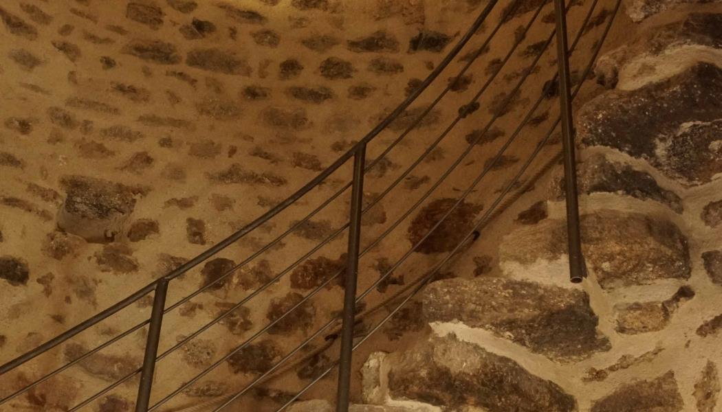 Escalier du 13e siècle