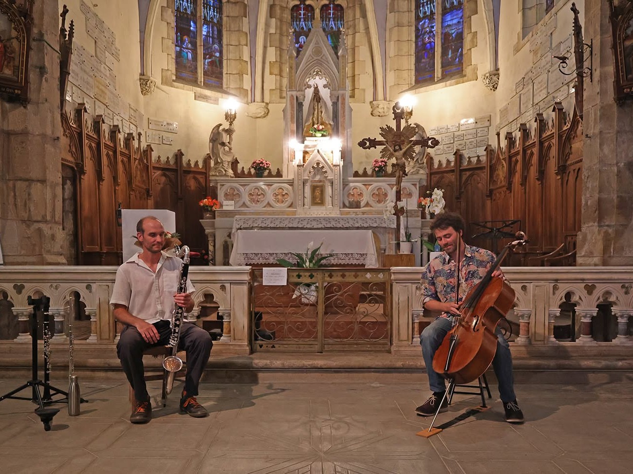"UN VOYAGE ACOUSTIQUE" CONCERT MUSIQUE BAROQUE, ORIENTALE ET IMPROVISÉE