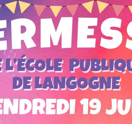 Kermesse Ecole publique Langogne 19-06