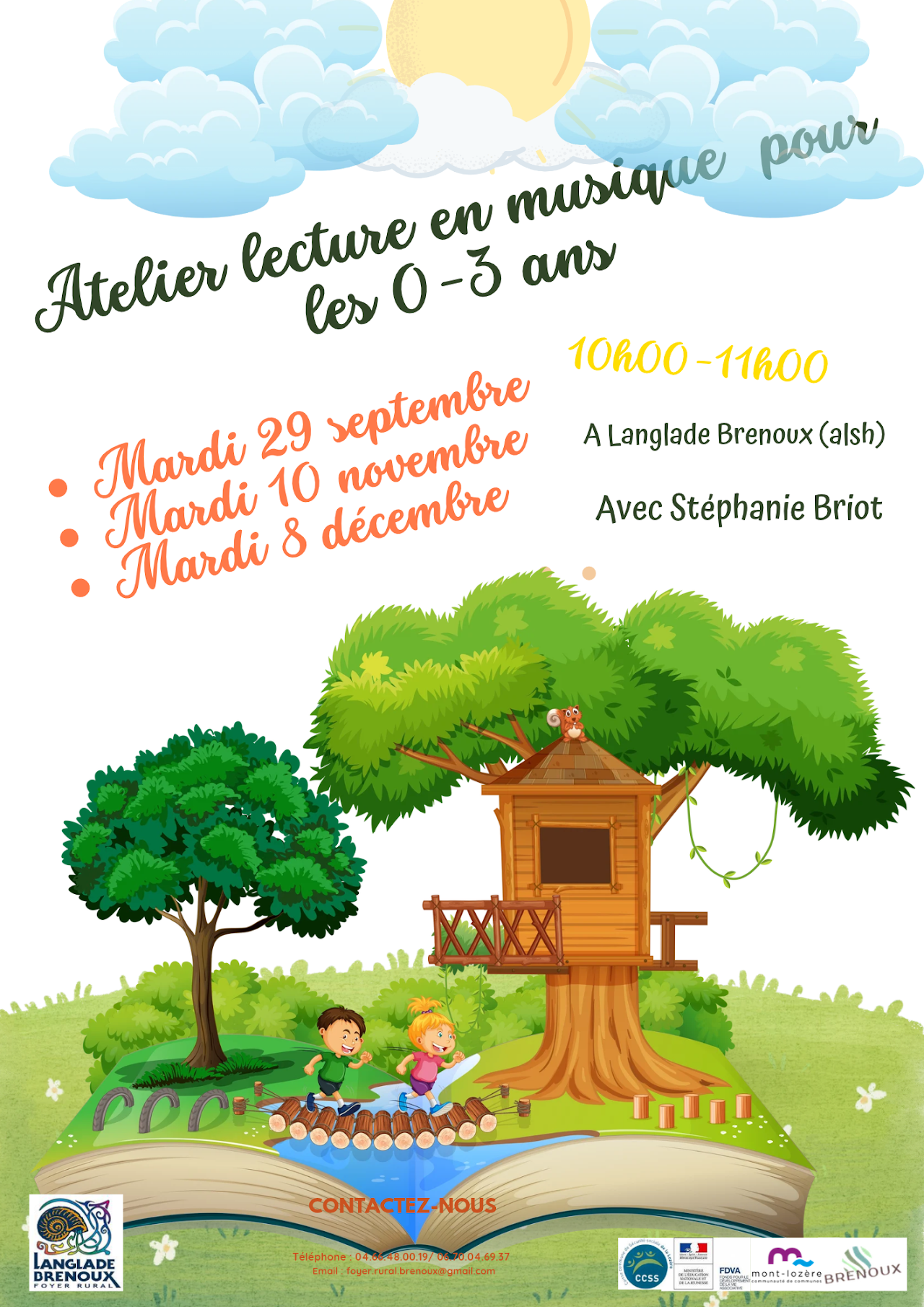 ATELIER LECTURE EN MUSIQUE POUR LES 0-3 ANS