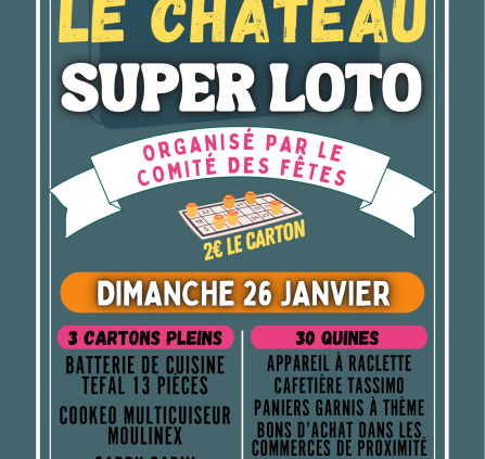 Loto Chambon le Château - 26-01