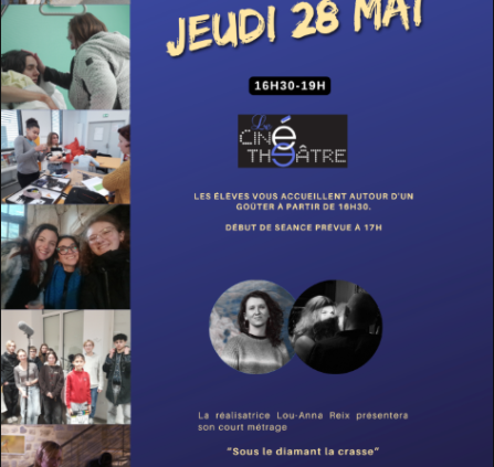 RESTITUTION DE L’OPTION CINÉMA 
