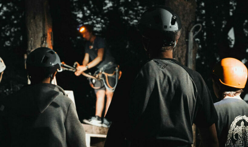 RONDIN PARC : ACCROBRANCHE NOCTURNE, Rocles