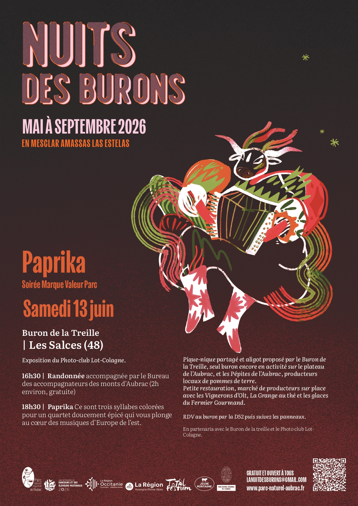 LA NUIT DES BURONS — visuel événement